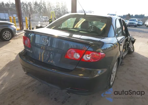 2005 Mazda Mazda6 S Grand Touring из США, поврежденный, VIN 1YVHP80D355M71404